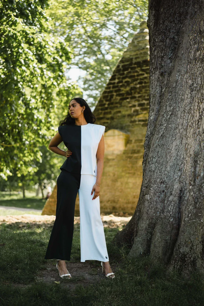 Pantalon large Yin & Yang en Coton Bio – Image 5