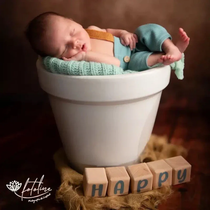 Alphacubes en bois lot de 5 de 5cm x 5cm avec 66 Stickers gris – Image 4