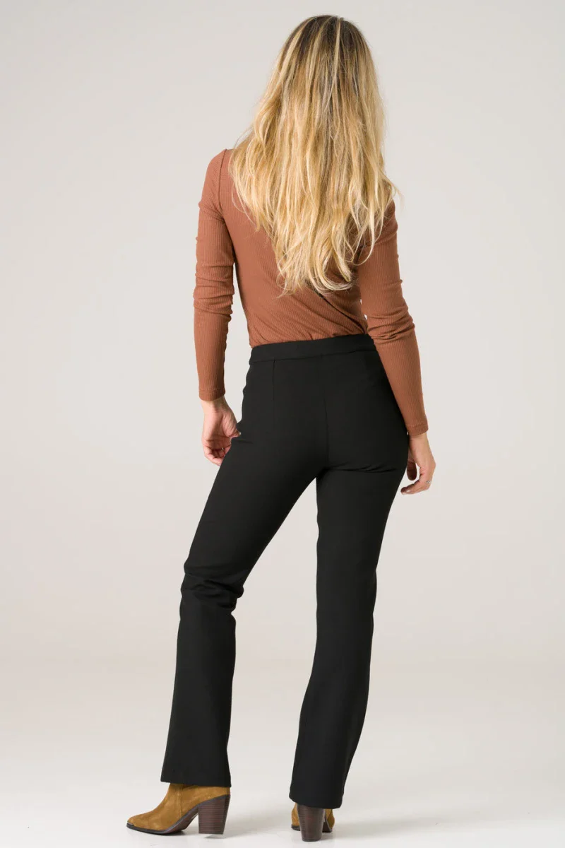 Pantalon taille haute noir - Avena – Image 8