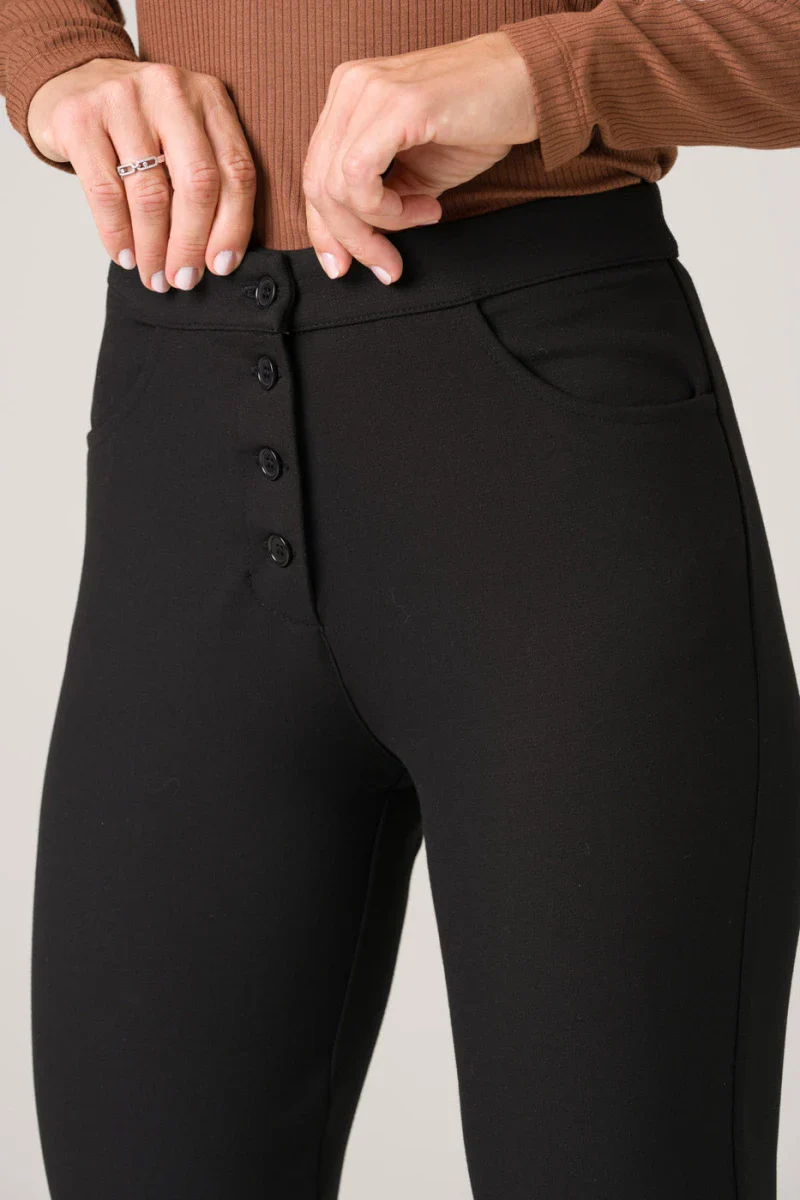 Pantalon taille haute noir - Avena – Image 9