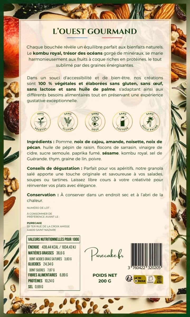 Apéritif de l'Ouest - granola salé – Image 5