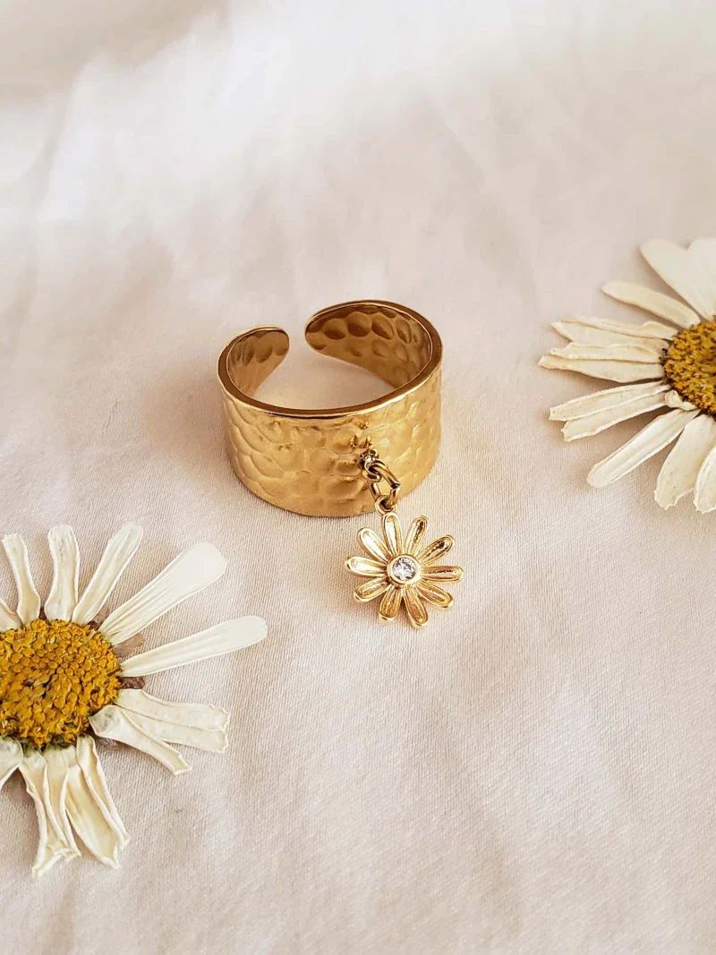 Bague Pâquerette or – Image 5