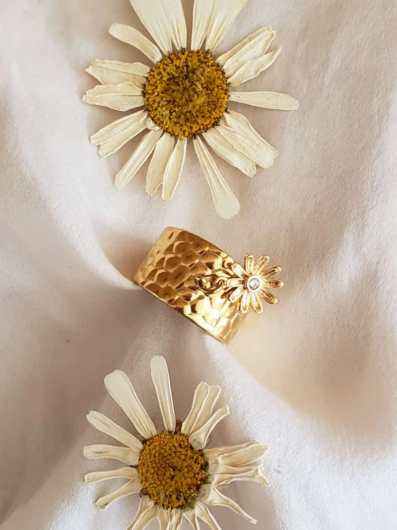 Bague Pâquerette or – Image 7