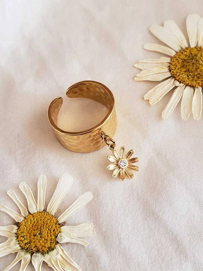 Bague Pâquerette or – Image 6