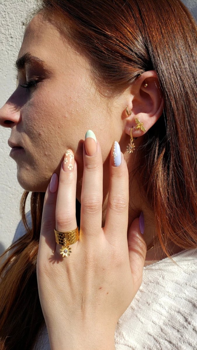 Bague Pâquerette or – Image 8