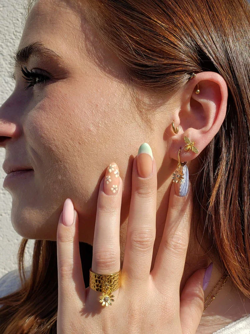 Bague Pâquerette or – Image 4