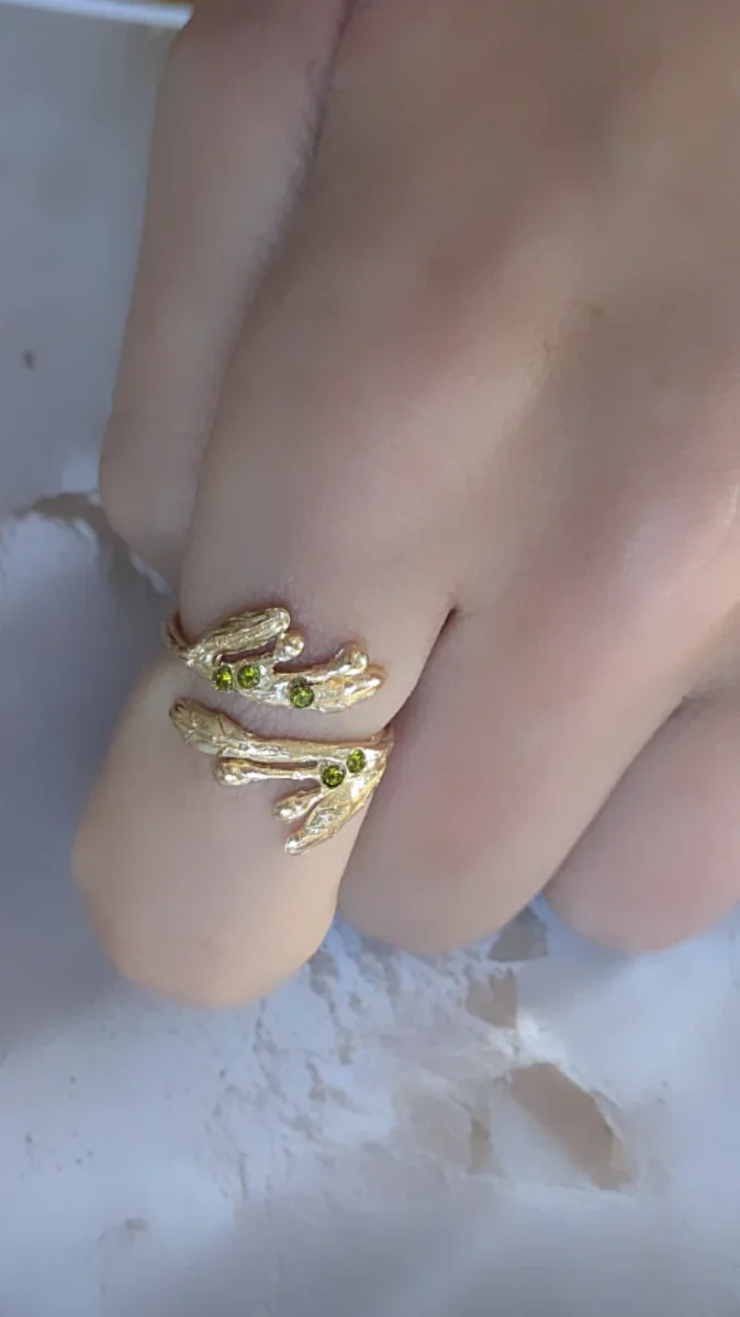 Bague feuilles d'olivier - L'olivera – Image 6