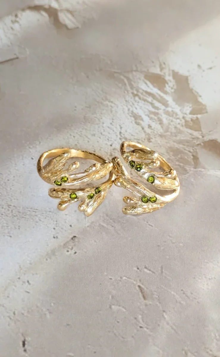 Bague feuilles d'olivier - L'olivera – Image 9