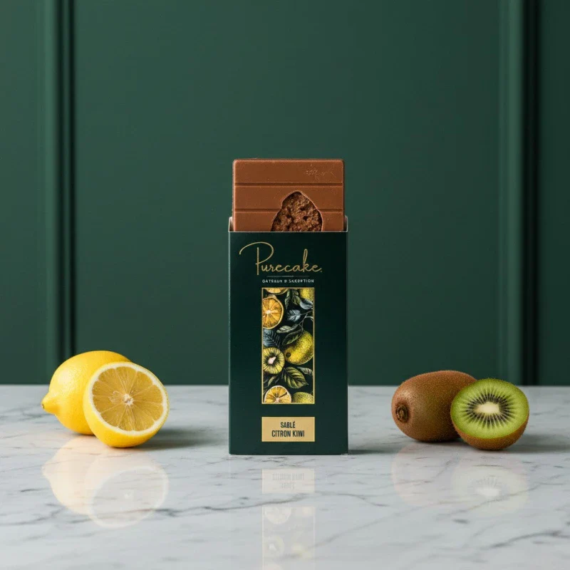 Sablé citron kiwi vegan et sans gluten – Image 2