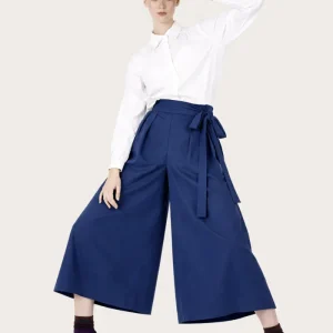 Pantalon en coton upcyclé - Écume