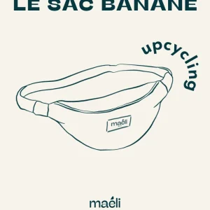 Atelier de couture - Le sac banane upcyclé
