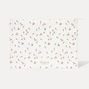 Pochette plate cerises