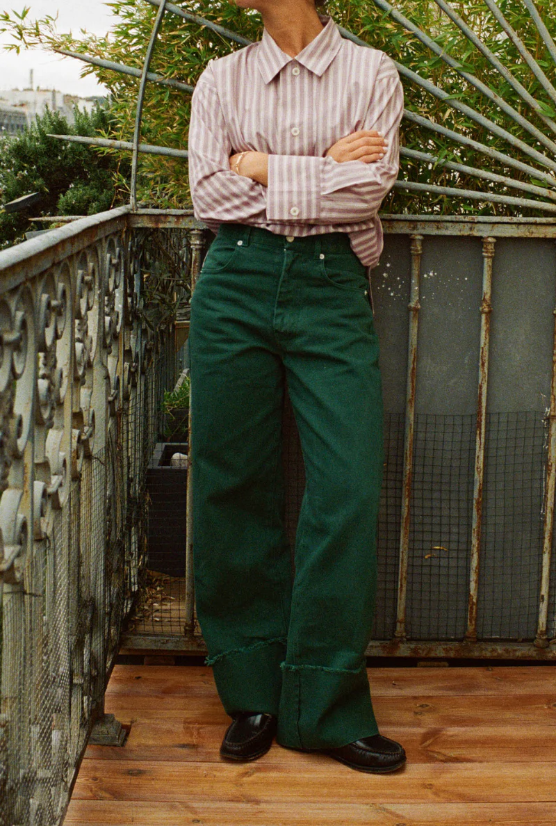 Pantalon Samantha - Vert – Image 2