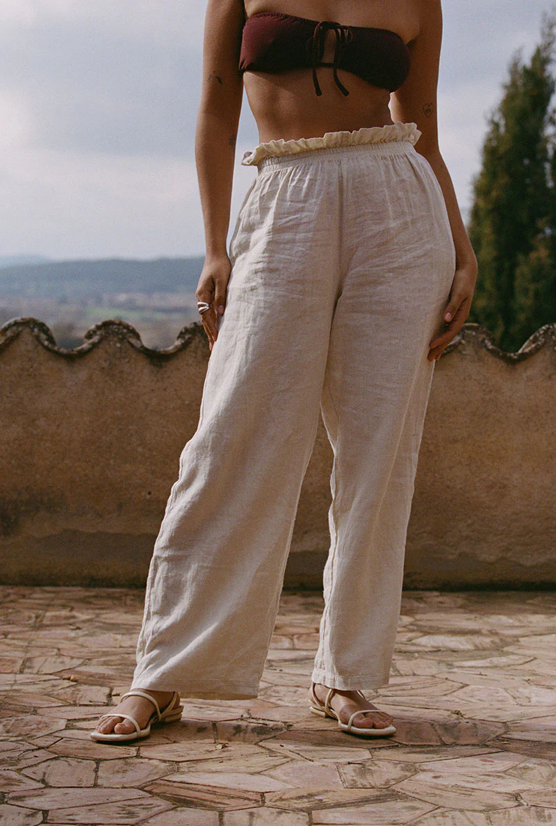 Pantalon Camille - Écru – Image 4