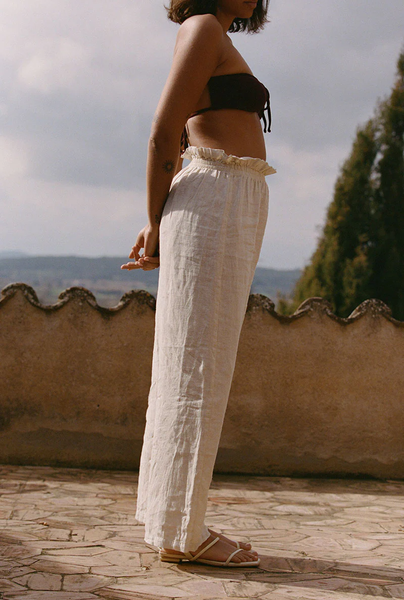 Pantalon Camille - Écru – Image 7