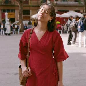 Robe Valentine - Bordeaux