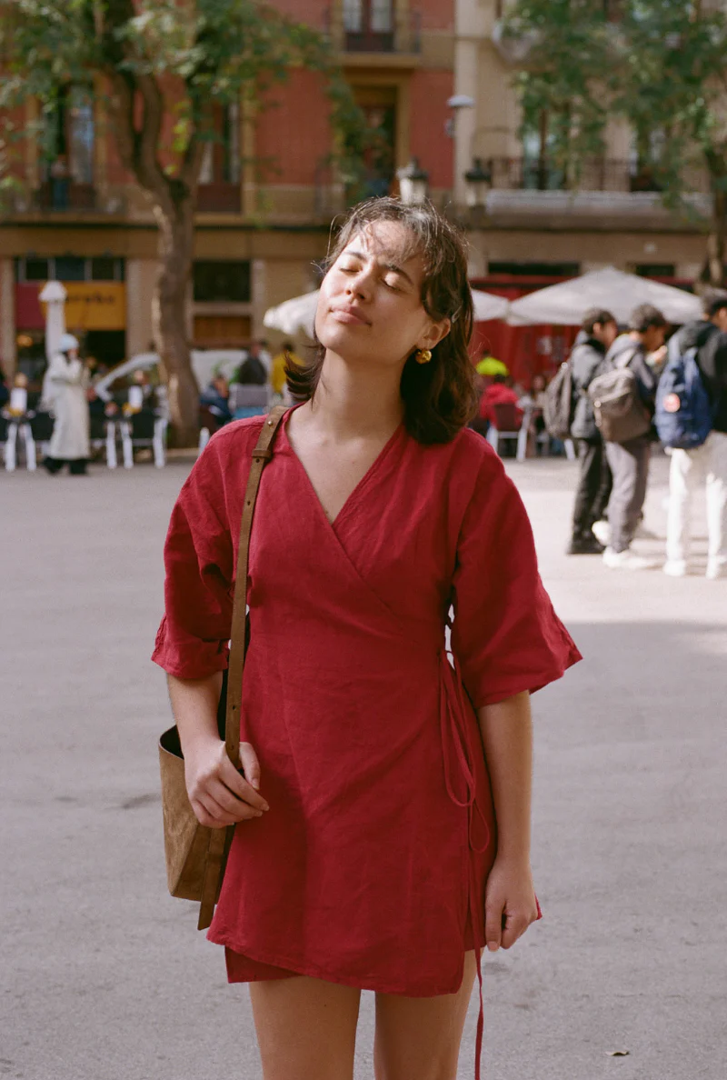 Robe Valentine - Bordeaux