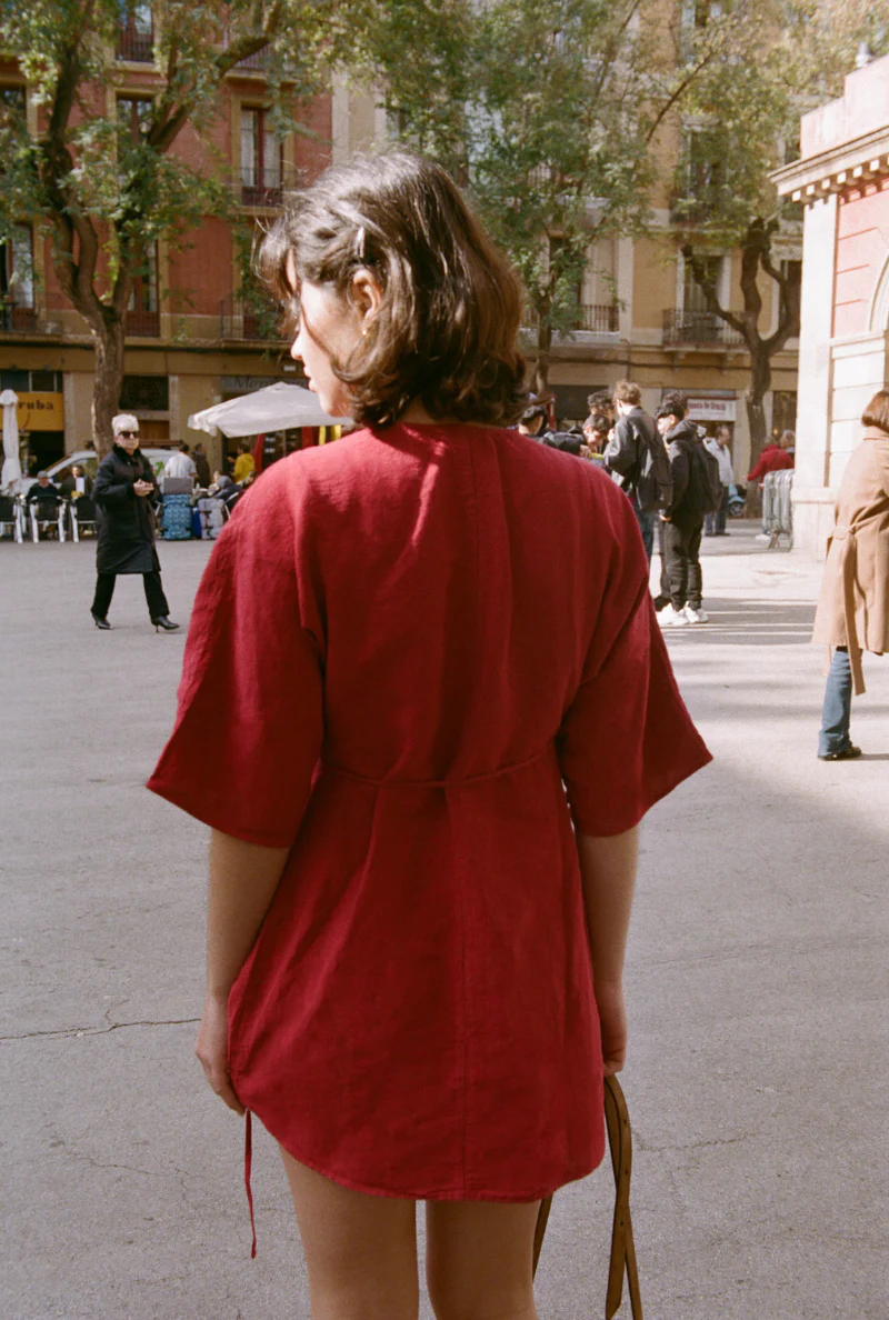 Robe Valentine - Bordeaux – Image 4