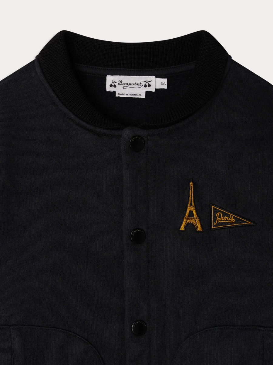 Veste Jaber à poches et broderie poitrine en coton biologique – Image 4