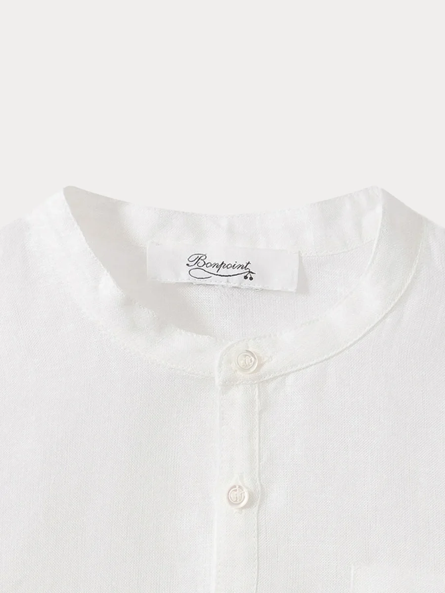 Tunique artiste blanc lait – Image 4