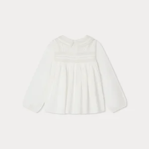 Blouse Tate blanc lait