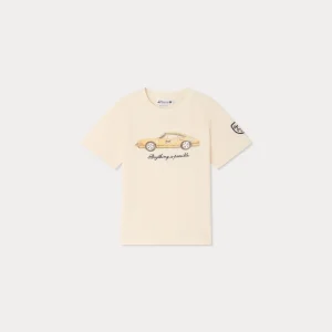 Bonpoint x Porsche T-shirt Thibald imprimé en coton biologique