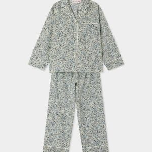 Pyjama chemise Dormeur en tissu Liberty en coton biologique