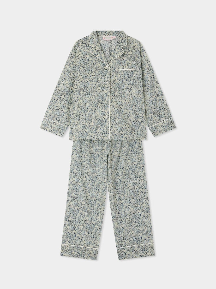 Pyjama chemise Dormeur en tissu Liberty en coton biologique