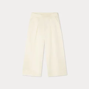 Pantalon à plis Libby en satin