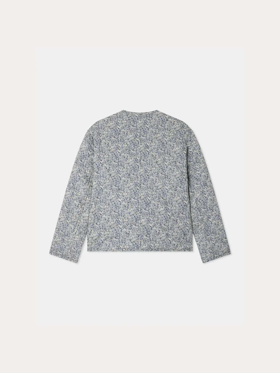 Veste matelassée Lise-Marie en tissu Liberty en coton biologique – Image 4