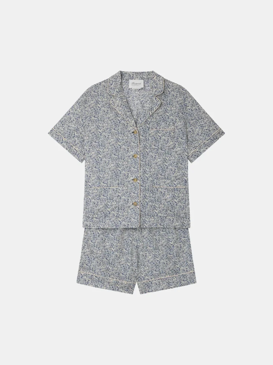 Pyjama chemise Lima en tissu Liberty en coton biologique – Image 3