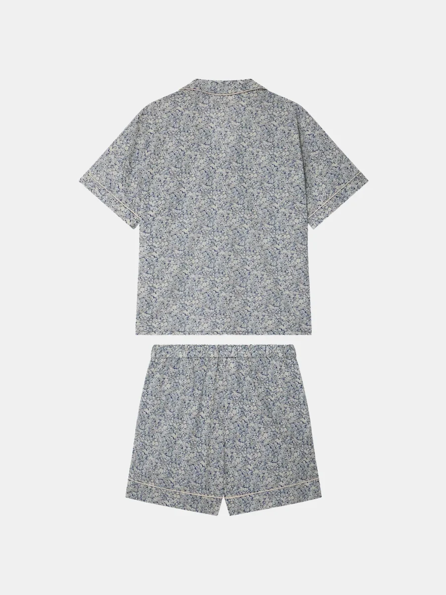 Pyjama chemise Lima en tissu Liberty en coton biologique – Image 4