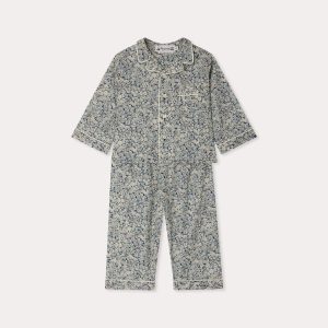 Pyjama chemise Badinerie en tissu Liberty en coton biologique