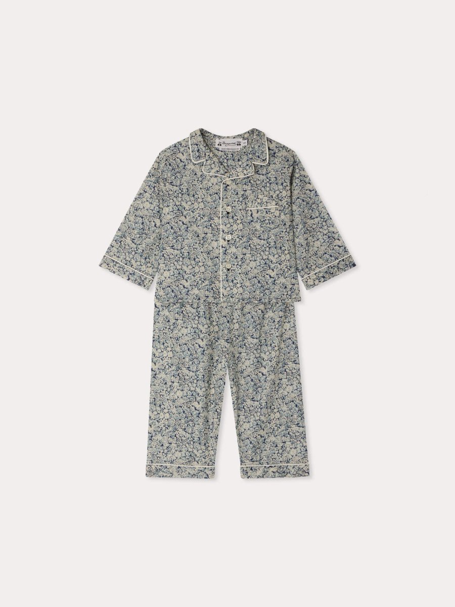 Pyjama chemise Badinerie en tissu Liberty en coton biologique – Image 2