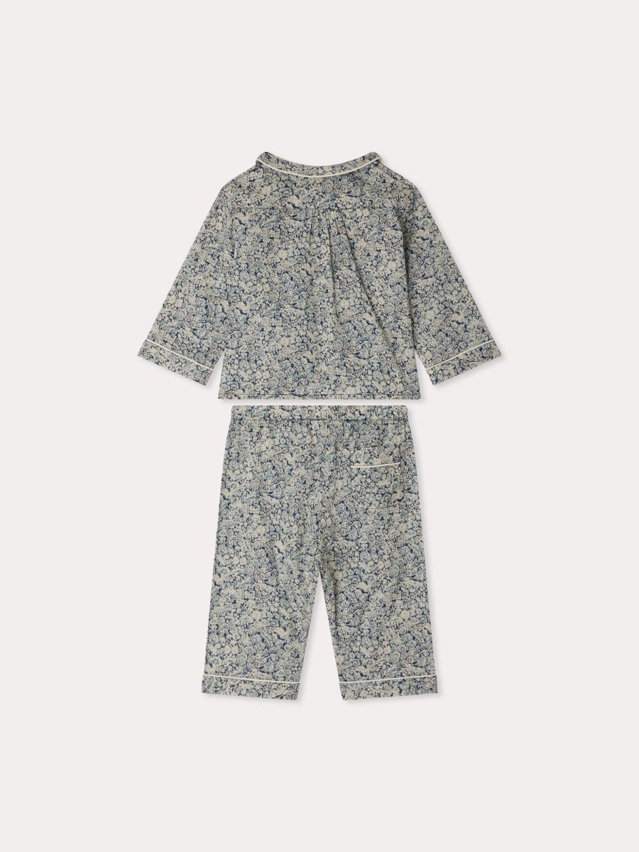 Pyjama chemise Badinerie en tissu Liberty en coton biologique – Image 3