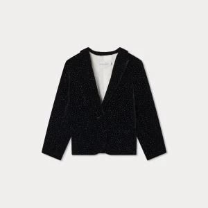 Veste Giada en velours de soie