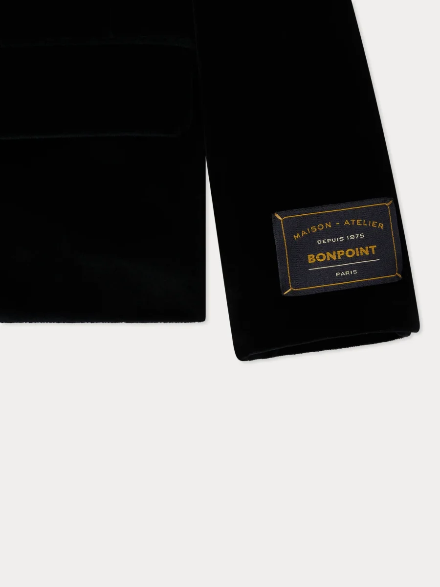 Veste mixte en velours lisse Teo en coton biologique – Image 5