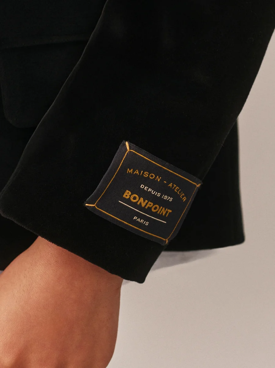 Veste mixte en velours lisse Teo en coton biologique – Image 6