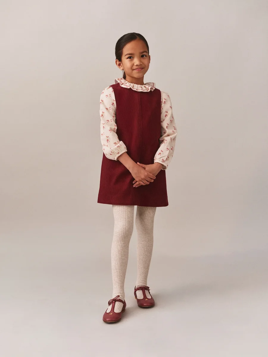 Blouse Timber en velours imprimé et rebrodé cerises – Image 6