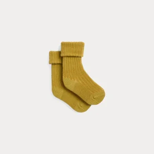 Chaussettes mixtes Gadilson en coton mordoré