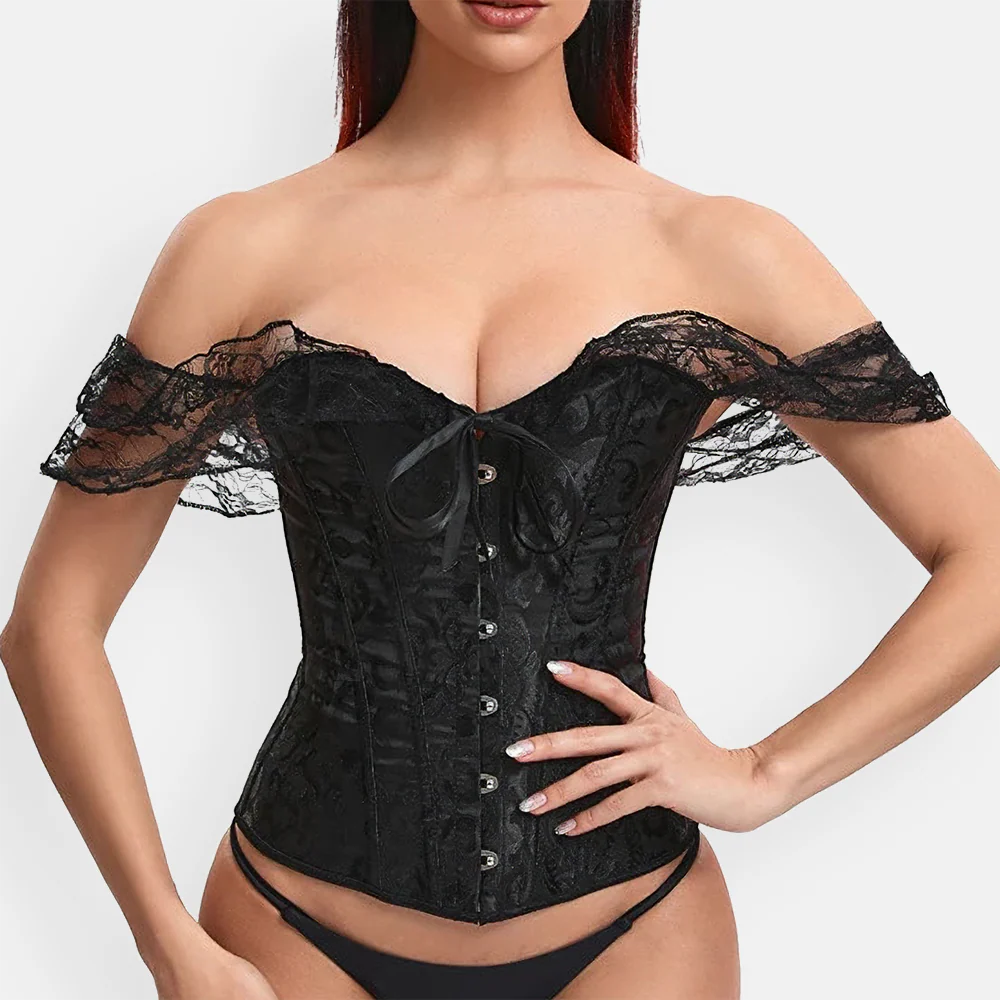 Bustier corset chic noir – Image 2