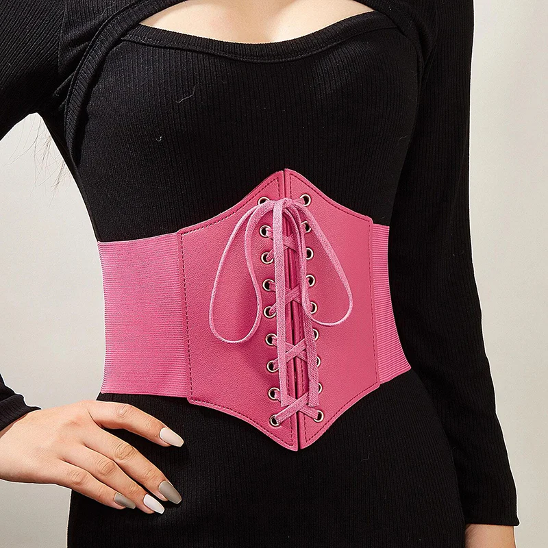Ceinture corset rose – Image 2