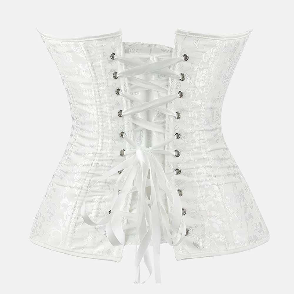 Corset bustier blanc – Image 4