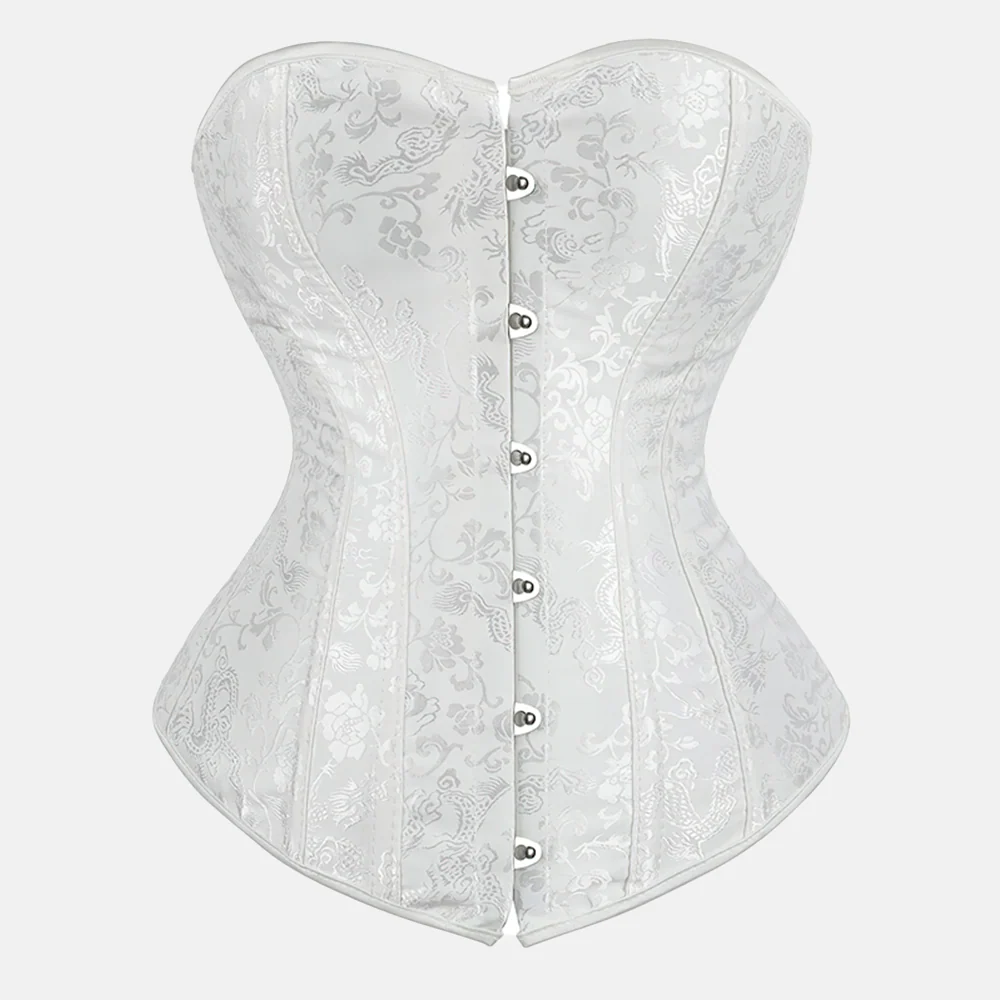 Corset bustier blanc – Image 3