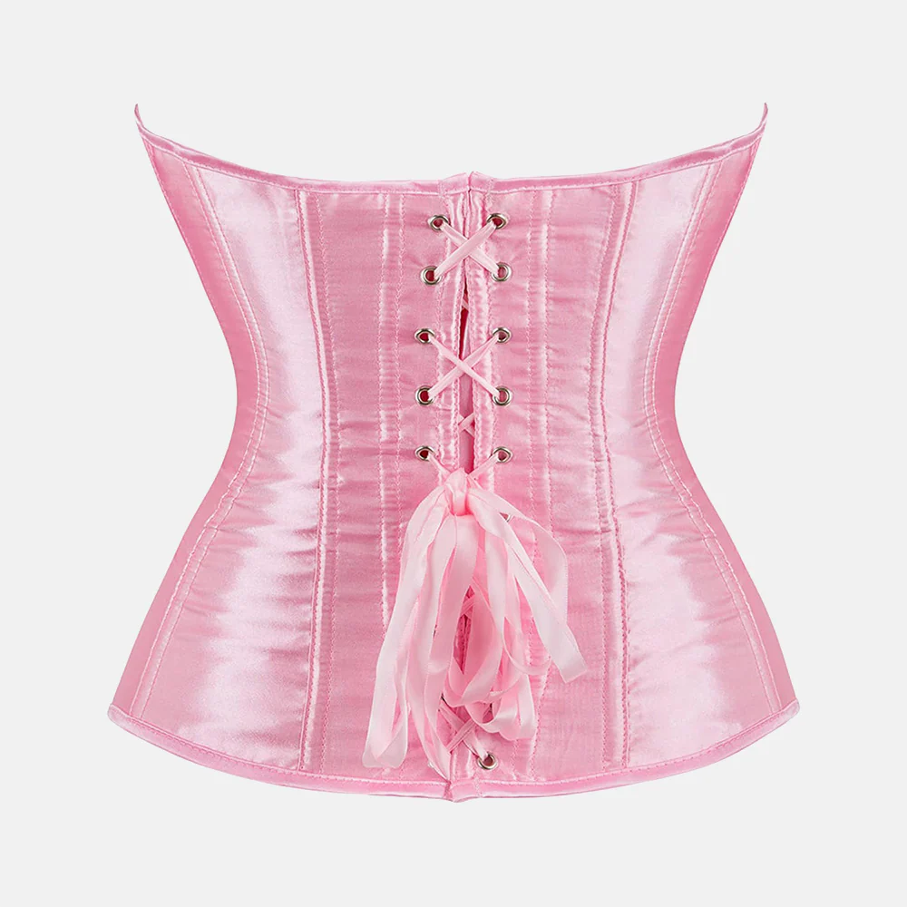 Corset bustier rose – Image 4