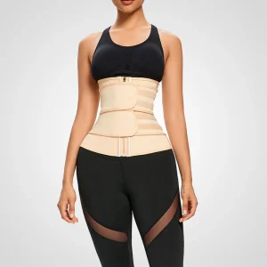 Corset gaine minceur beige