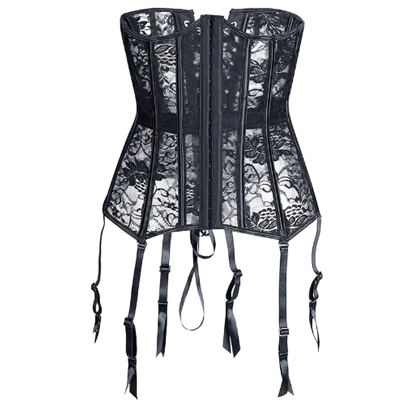 Corset serre-taille avec porte-jarretelles – Image 8